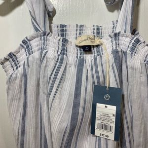 TARGET STRIPED CROP TOP